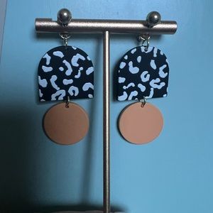 Repurposed earrings- convertible ear jackets!